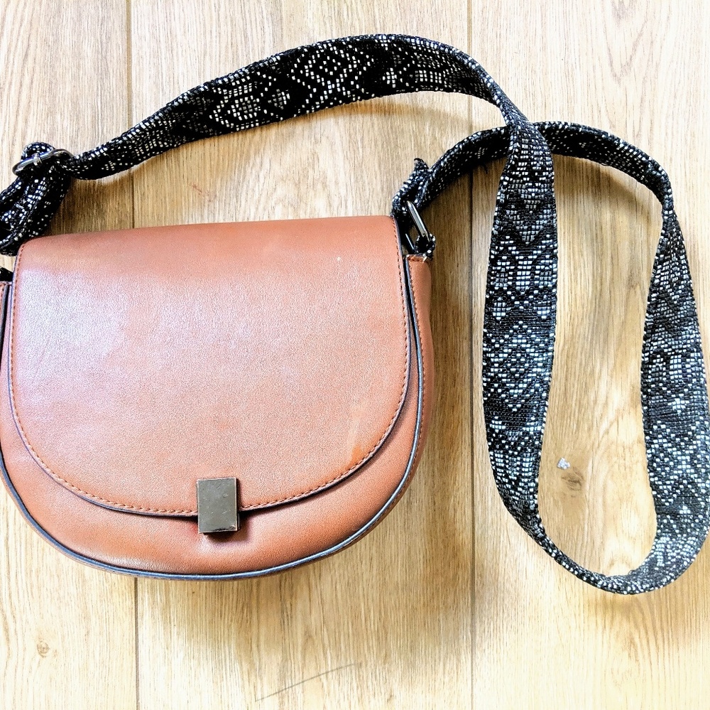 French Connection Mia Crossbody Bag in brown